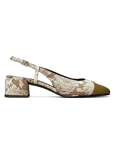 Miller 45MM Slingback Block Heels