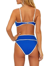 Carlotta High-Waist Bikini Bottom