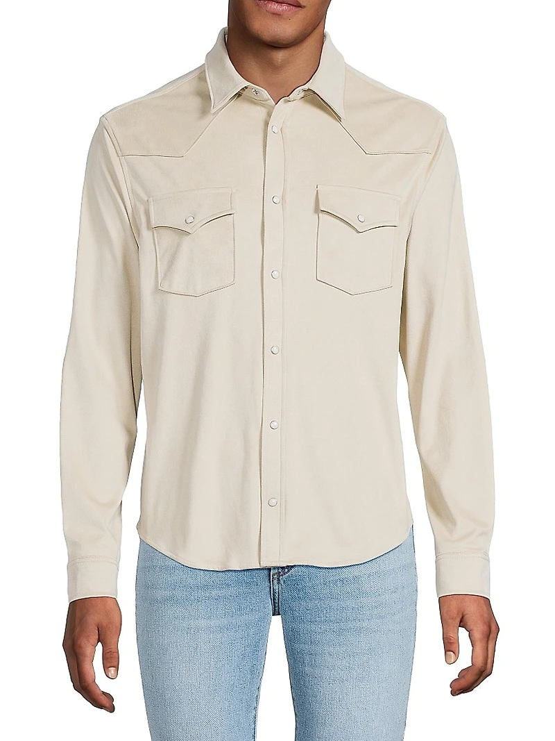 Eastwood Western Snap-Front Long Sleeve Shirt