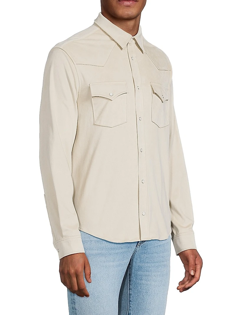 Eastwood Western Snap-Front Long Sleeve Shirt