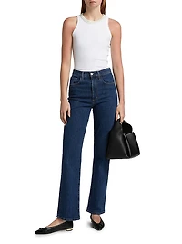 Embellished Neck Tank