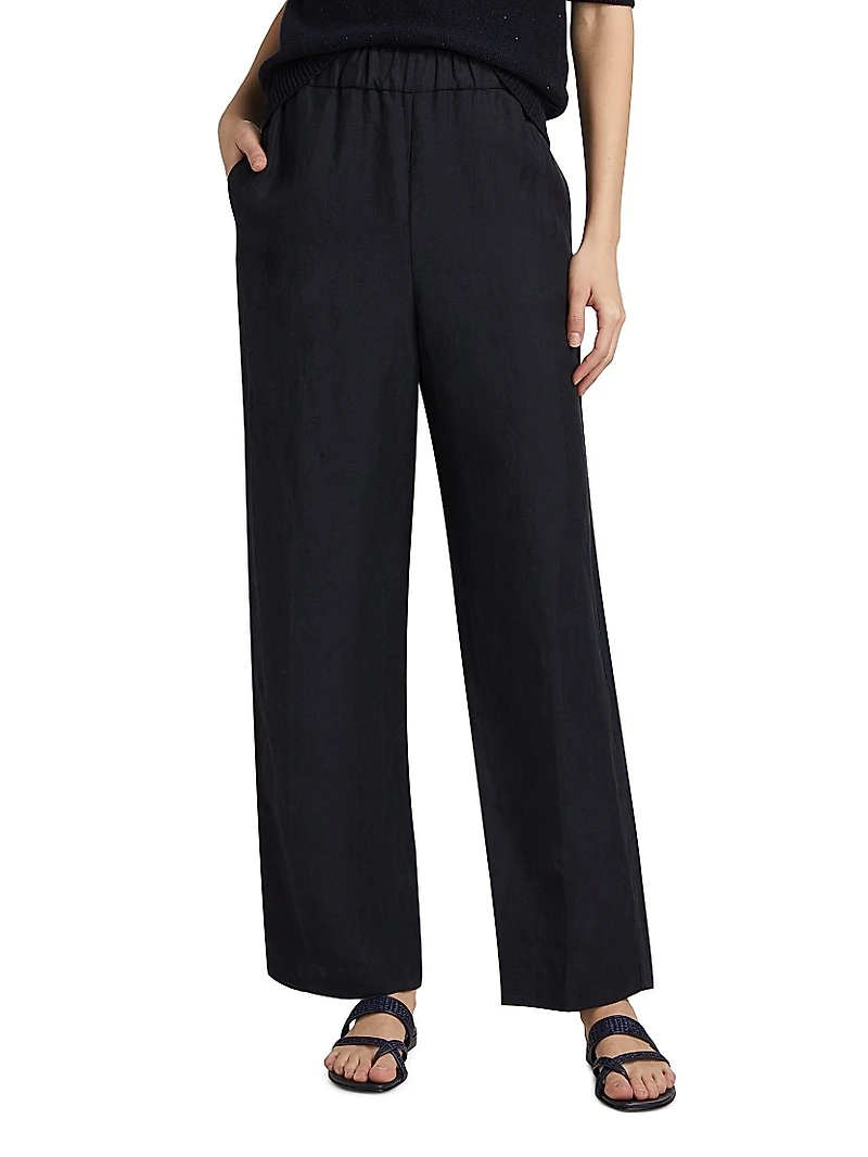 Mid-Rise Jogger Trousers