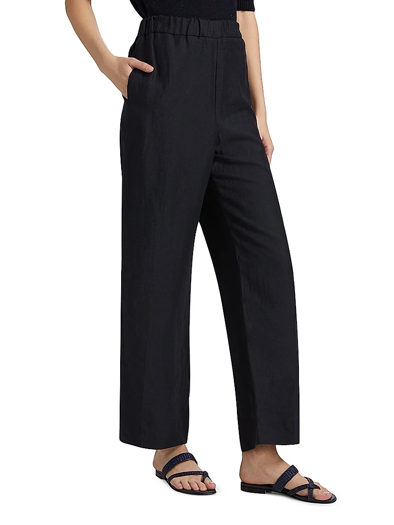 Mid-Rise Jogger Trousers