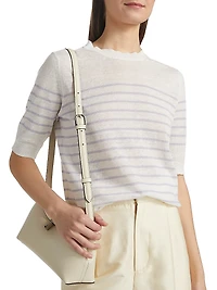 Striped Linen-Cotton T-Shirt