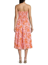 Spencer Floral Midi-Dress