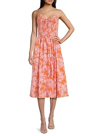 Spencer Floral Midi-Dress