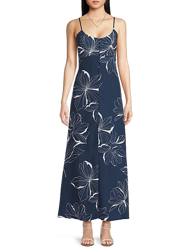 Valente Floral Maxi Dress