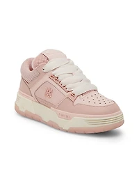 MA-1 Leather Low-Top Sneakers