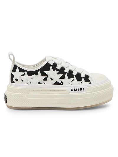 Stars Court Cotton Low-Top Sneakers