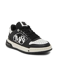 Leather Logo Platform Sneakers