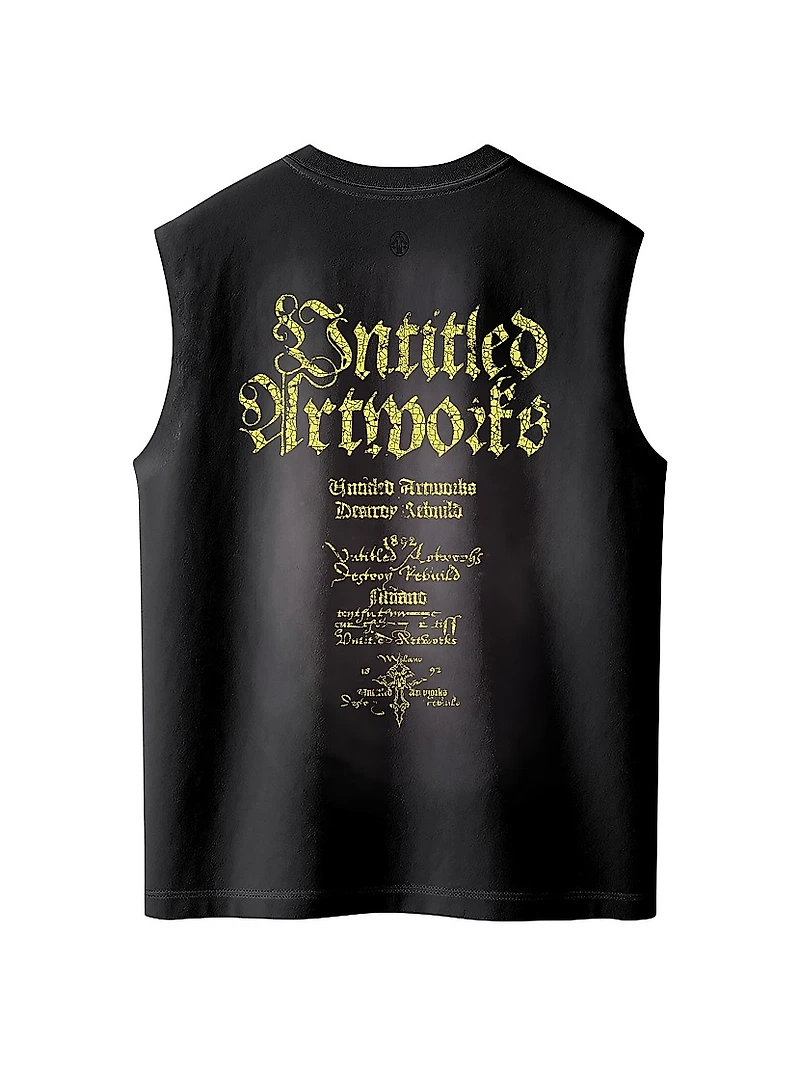 Destroy and Rebuild Distressed Cotton Oversized Tank