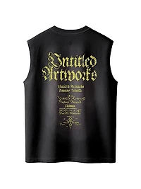 Destroy and Rebuild Distressed Cotton Oversized Tank