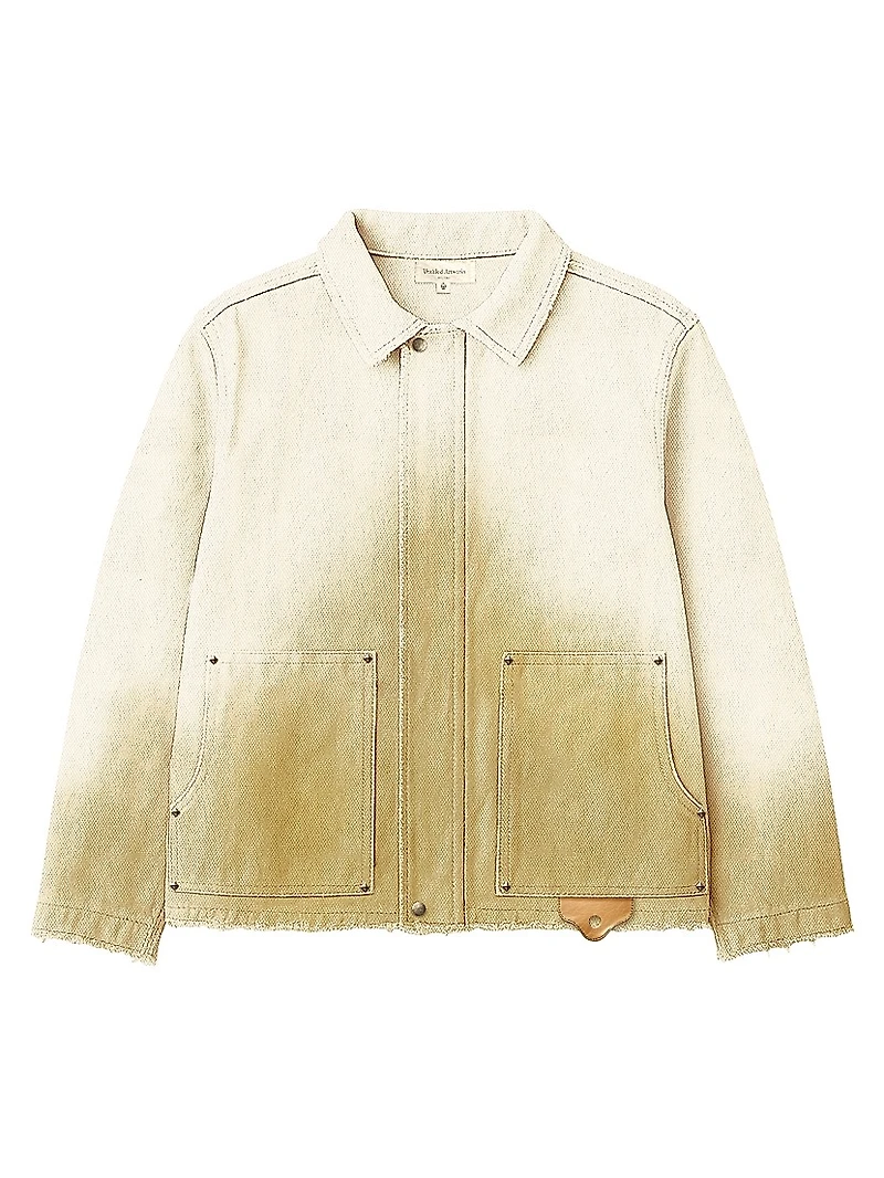 Destroy and Rebuild Cotton Oversized Workwear Jacket