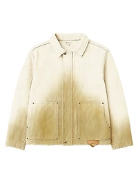 Destroy and Rebuild Cotton Oversized Workwear Jacket