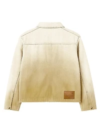 Destroy and Rebuild Cotton Oversized Workwear Jacket