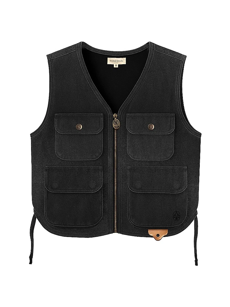Destroy and Rebuild Cotton Cargo Vest