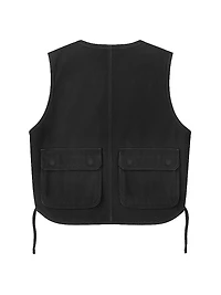 Destroy and Rebuild Cotton Cargo Vest