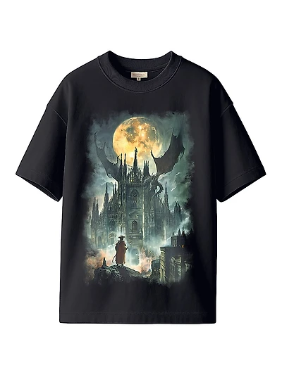 Destroy and Rebuild Milano Distressed Oversized T-Shirt
