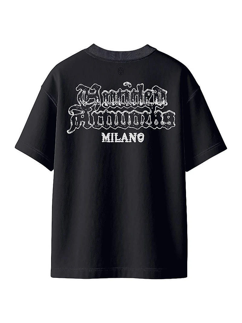 Destroy and Rebuild Milano Distressed Oversized T-Shirt