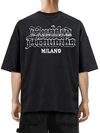 Destroy and Rebuild Milano Distressed Oversized T-Shirt