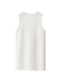 Destroy and Rebuild Rivet Rib-Knit Cotton Tank