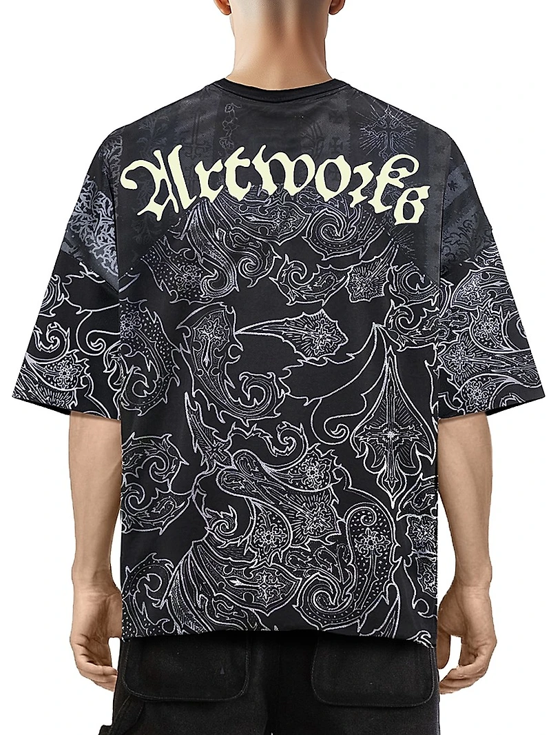 Destroy and Rebuild Sport Jersey Oversized T-Shirt