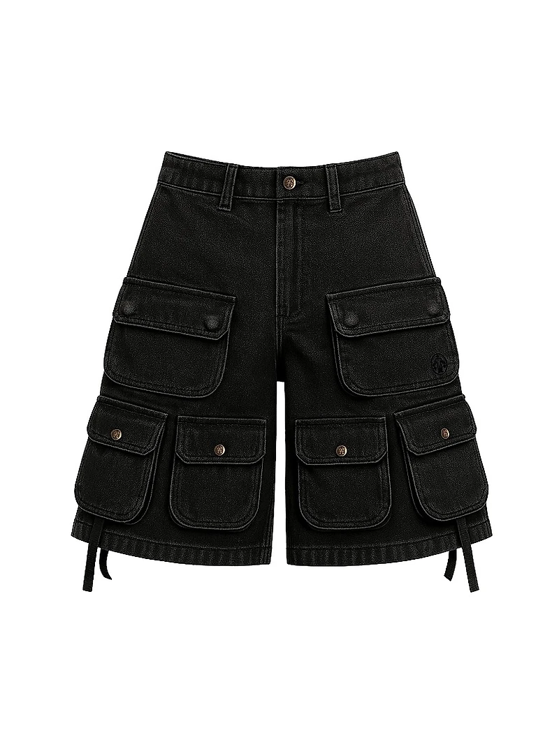 Destroy & Rebuild Oversized Cargo Shorts