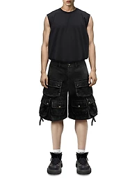 Destroy & Rebuild Oversized Cargo Shorts