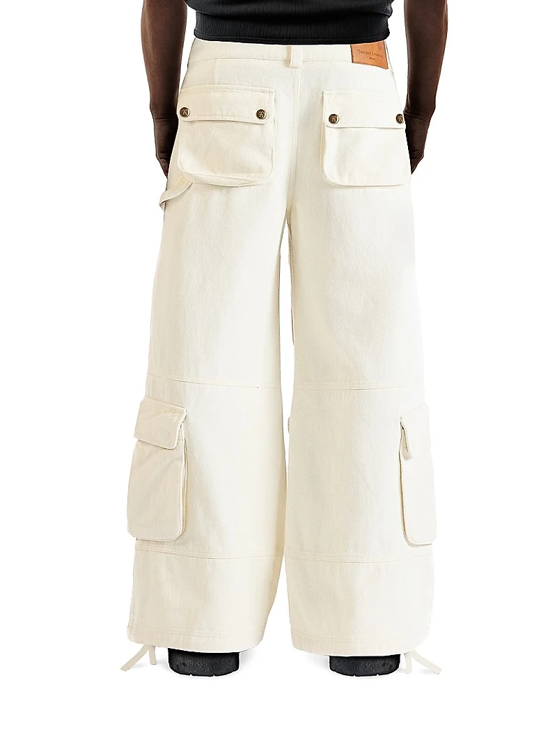 Destroy & Rebuild Oversized Cargo Pants