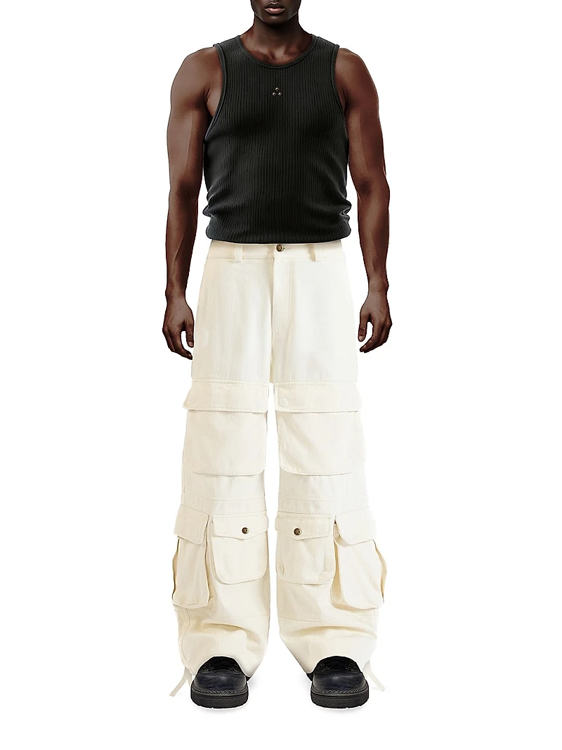 Destroy & Rebuild Oversized Cargo Pants