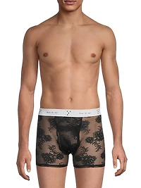 Floral Bouquet Lace Boxer Brief
