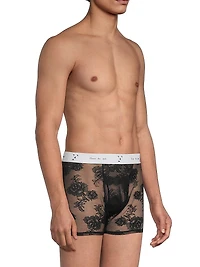 Floral Bouquet Lace Boxer Brief
