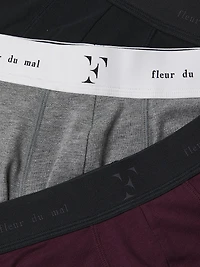 Three-Pack Logo Stretch-Cotton Boxer Set