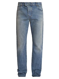 Faded Straight Jeans