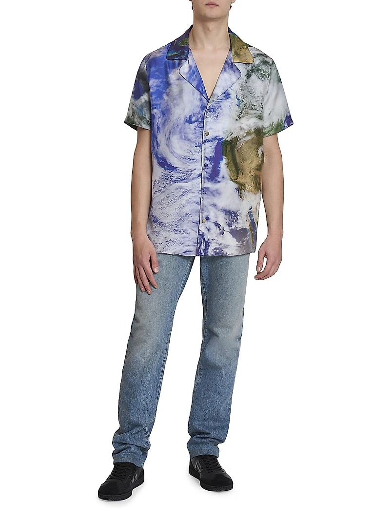 Faded Straight Jeans