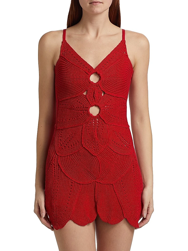 Marlow Knit Cotton Minidress