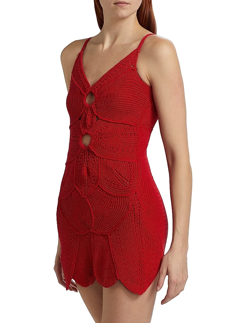 Marlow Knit Cotton Minidress