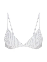 Cotton Poplin Triangle Bralette