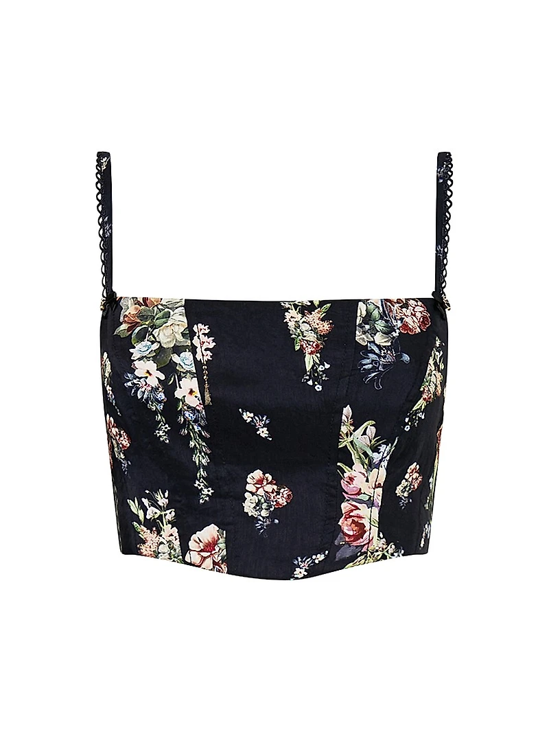 Noble Endeavours Corset Crop Top