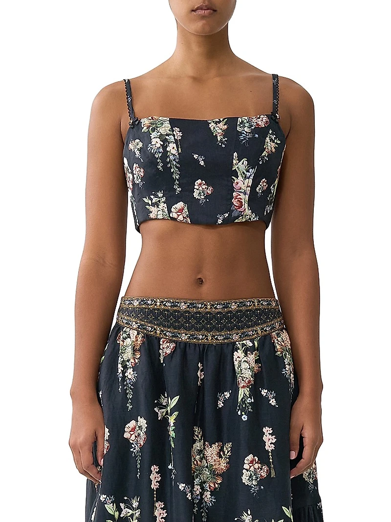 Noble Endeavours Corset Crop Top