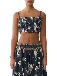 Noble Endeavours Corset Crop Top