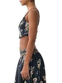 Noble Endeavours Corset Crop Top