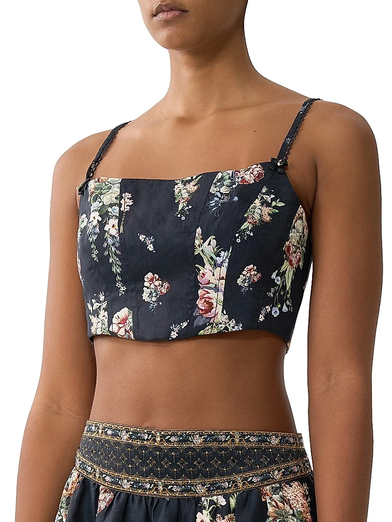 Noble Endeavours Corset Crop Top