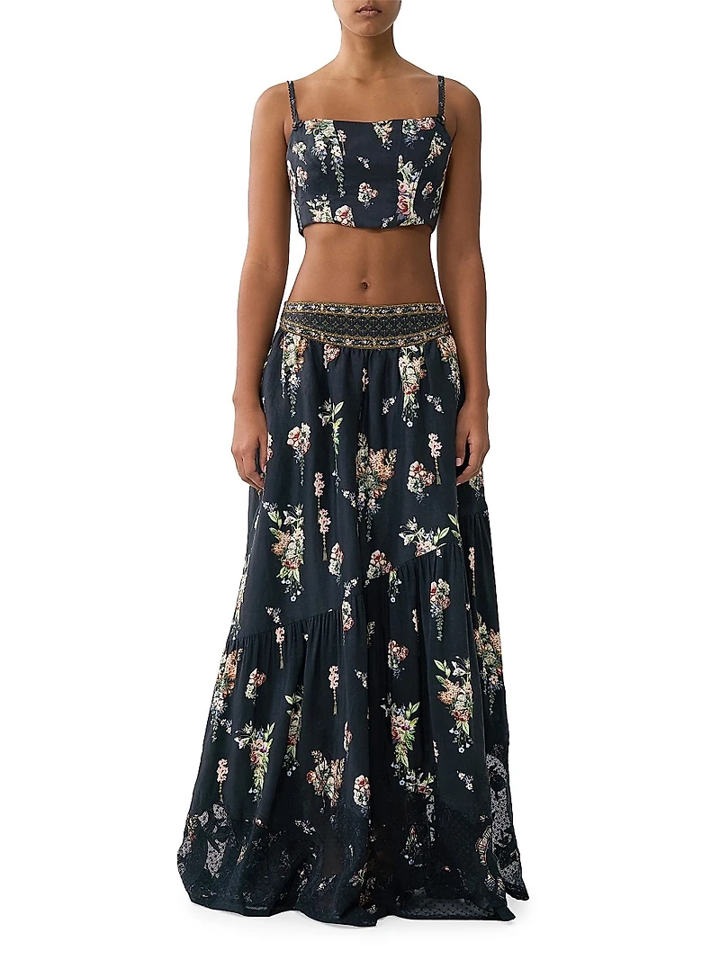 Noble Endeavours Corset Crop Top