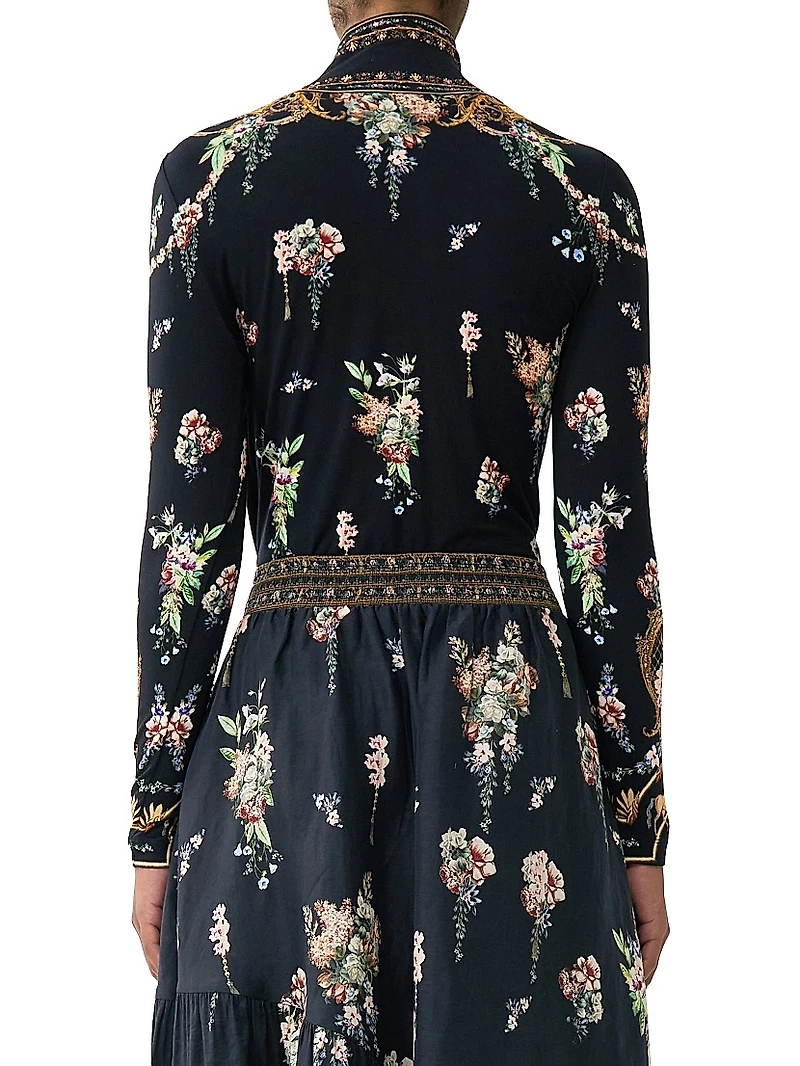 Noble Endeavours Jersey Turtleneck Top