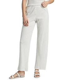 Pointelle Knit Boxer Pants