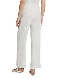 Pointelle Knit Boxer Pants