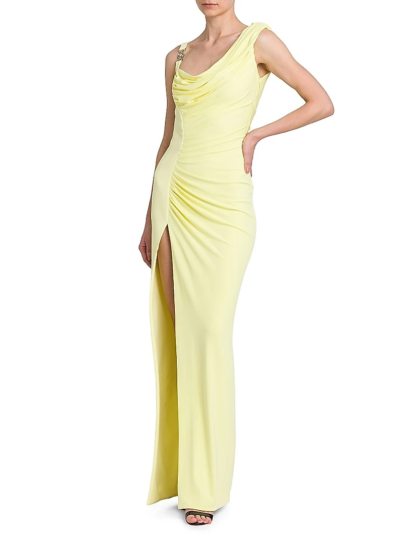 Responsible Stretch Crepe Jersey Gown