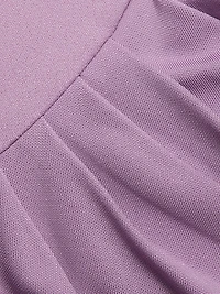 Asymmetric Draped Crepe Jersey Gown