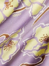 Floral Silk Sleeveless Blouse